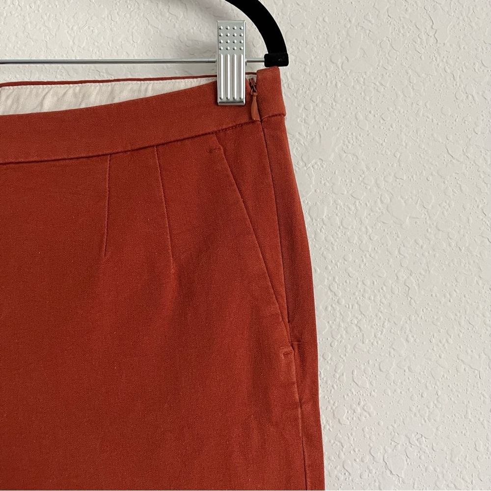 J. Crew Martie Pant in Rust - Picture 5 of 9